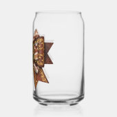 hertenboogstijl blikvorm glas (Links)