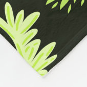 Hertenbos:  Schilderachtig patroon. Fleece Deken (Hoek)