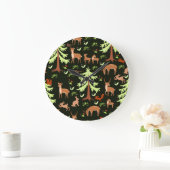 Hertenbos: Schilderachtig patroon. Grote Klok (Huis)