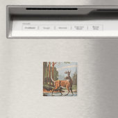  hertenbos Schilderachtig PBN-magneet Magneet (Insitu (Vaatwasser))