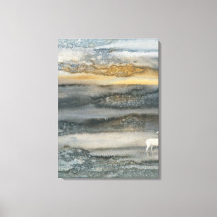 hertendoek canvas afdruk