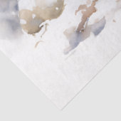 Hertenfamilie in Sneeuw 1 Decoupage Papier (Detail)