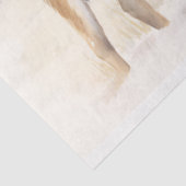 Hertenfamilie in Sneeuw 3 Decoupage Papier (Detail)