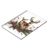 Hertenfamilie  notitieboek (Linkerzijde)