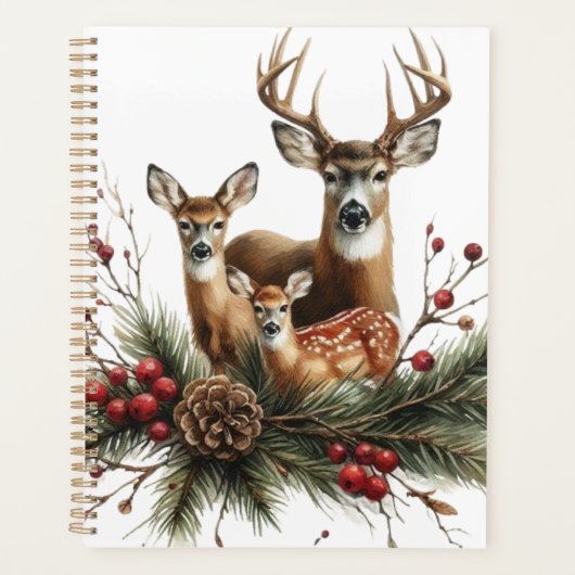 Hertenfamilie planner (Voorkant)