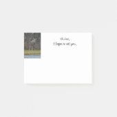 Hertenfoto Herinnering Post-it® Notes (Voorkant)