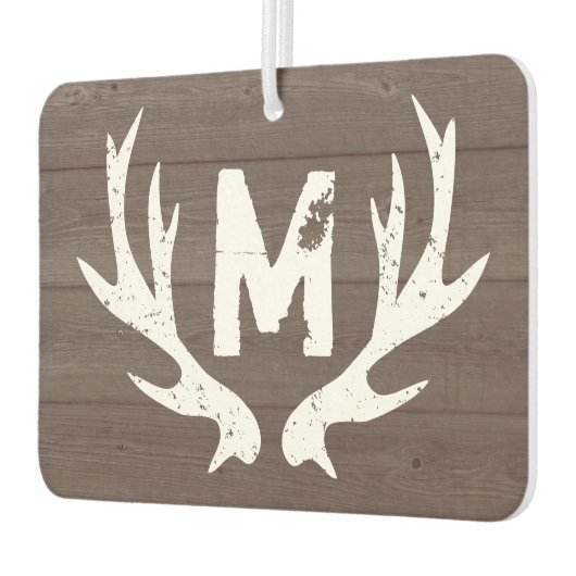 hertengewei monogram auto luchtverfrisser (Links)