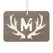 hertengewei monogram auto luchtverfrisser (Voorkant)