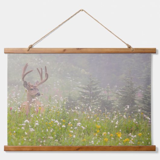 Hertengewei | Mount Rainier National Park Hangend Wandkleed (Voorkant)