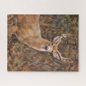 Hertengewei Natuur Kunst Grote Puzzel (Horizontaal)
