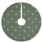 Hertengewei Pijlen Kerst Patroon Gr V2 ID861 Kerstboom Rok (Voorkant)