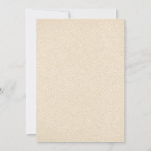 Hertengewei romantisch rustiek repetitie diner kaart (Achterkant)