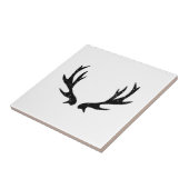  hertengeweien jagen op keramische tegels tegeltje (Zijkant)