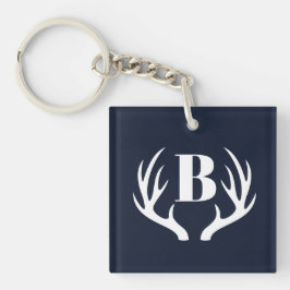 Hertengeweien  sleutelhanger
