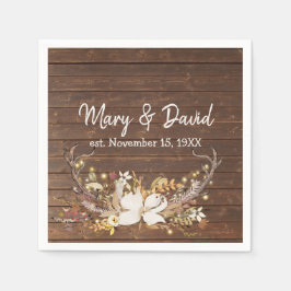 Hertengeweih Jubileumfeest Servet