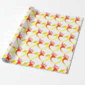 Hertenhart Cadeaupapier (Uitgerold)