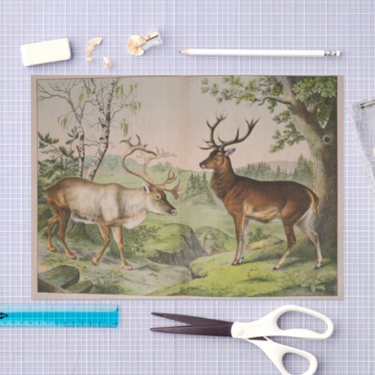 hertenhert Ephemera Decoupage Tissuepapier (Craft)