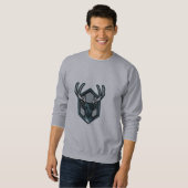 Hertenhoofd Sweatshirt voor Heren (Voorkant volledig)