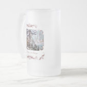 Hertenjacht Frosted Beer Mok / Stein (Voorkant links)