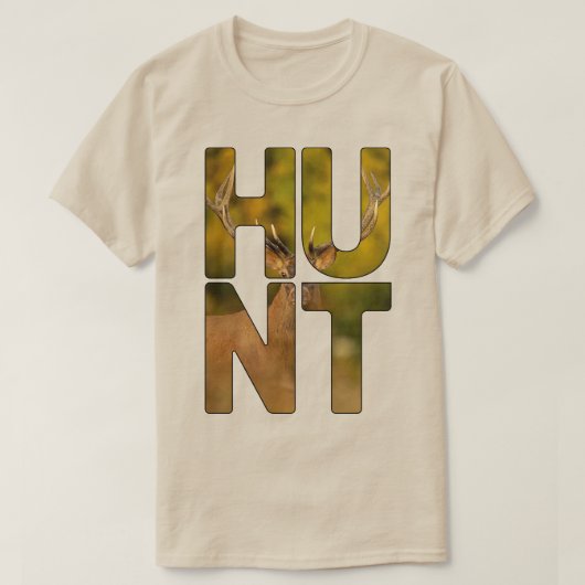 Hertenjacht t-shirt (Design voorkant)