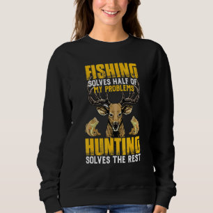 Hertenjacht Vist al mijn problemen op Fisher Trui