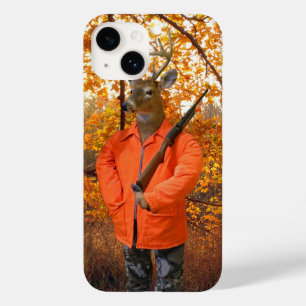 Hertenjager in het bos Case-Mate iPhone 14 hoesje