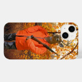 Hertenjager in het bos Case-Mate iPhone case (Achterkant (horizontaal))