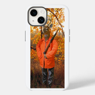 Hertenjager in het bos iPhone 14 hoesje