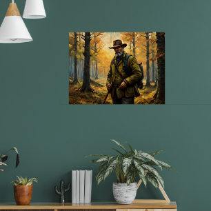 Hertenjager Poster