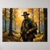 Hertenjager Poster (Voorkant)