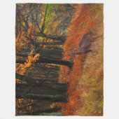 HERTENJAGERS CAMO FLEECE DEKEN (Voorkant)