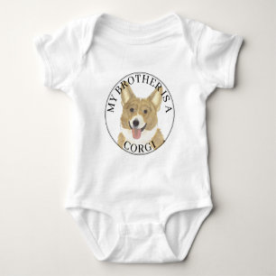 Hertenjong Reuzenbroer Corgi Hond Romper