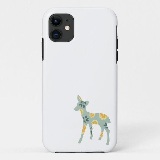 Hertenkalf cute dier volkskunst natuur patroon Case-Mate iPhone case (Achterkant)