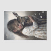 Hertenknuffel Decoupage Tissuepapier (Voorkant)