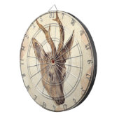 HERTENKOP DARTBORD (Voorkant Rechts)