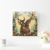  hertenkop kantoor decor klok (Huis)