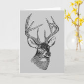  hertenkunst kaart (Gele Bloem)