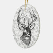  hertenkunst keramisch ornament (Links)