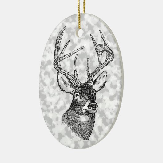  hertenkunst keramisch ornament (Links)