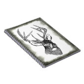 hertenkunst notitieboek (Rechterzijde)