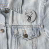 hertenkunst ronde button 5,7 cm (In situ)