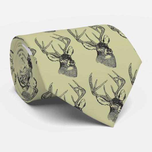  hertenkunst stropdas (Opgerold)
