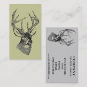  hertenkunst visitekaartje (Voorkant / Achterkant)