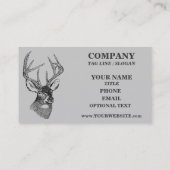  hertenkunst visitekaartje (Achterkant)