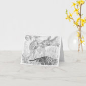 hertenkus kaart (Gele Bloem)