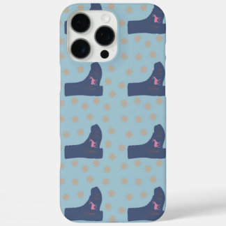 hertenlaarzen turkooisblauw iPhone 16 pro max hoesje