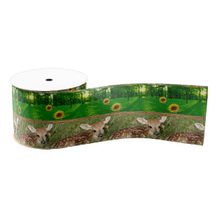 hertenlint voor in het wild levende dieren grosgrain lint