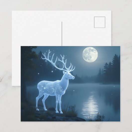 Hertenmagie Briefkaart (Voorkant / Achterkant)