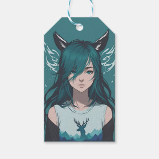 Hertenmeisje Fauna Cadeaulabel