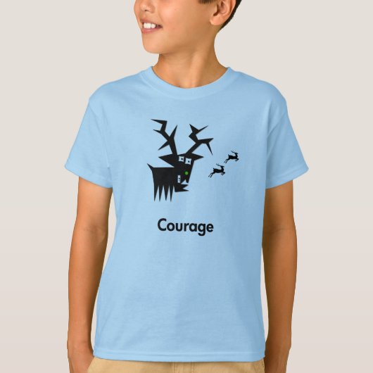 hertenmoed t-shirt (Voorkant)